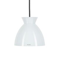 Bikube 180P Pendel Opal med Sort Ledning