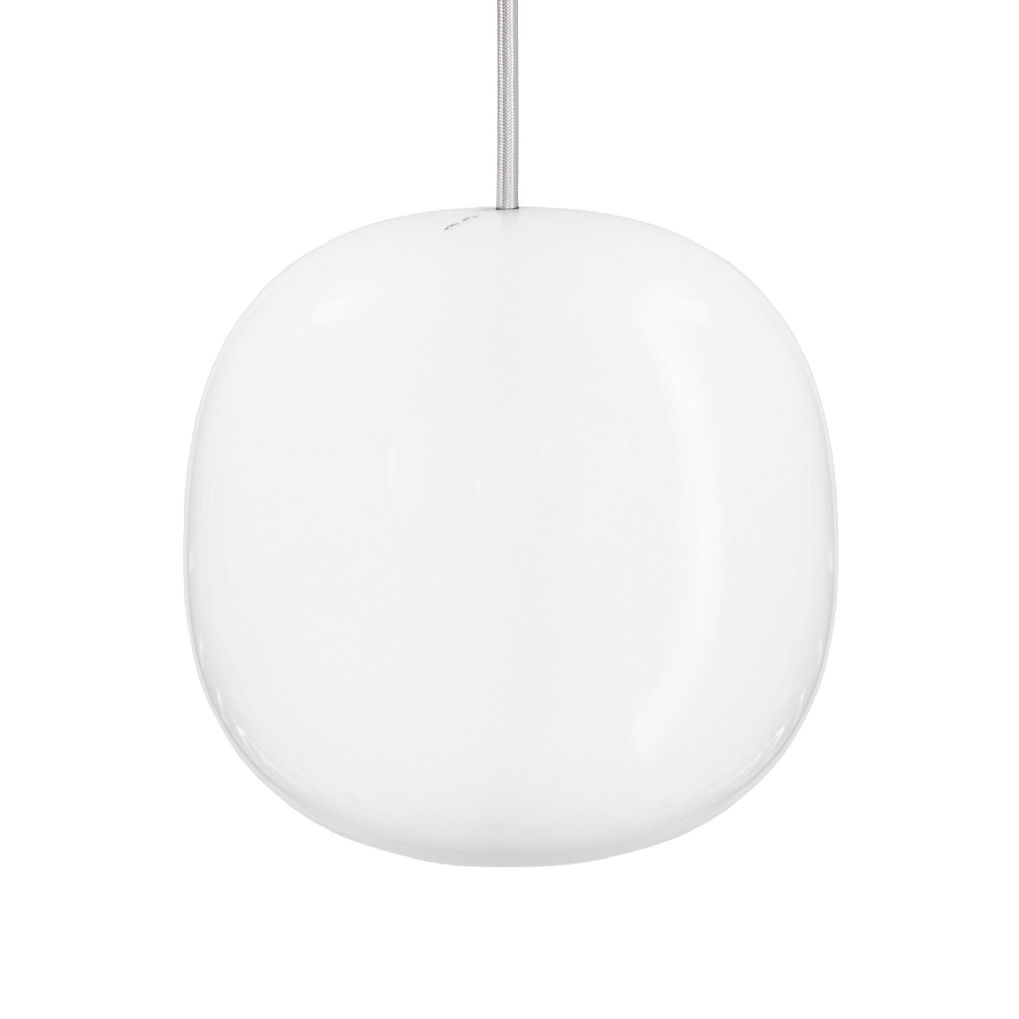 Superkube 200P Taklampa Opal med Vit Sladd
