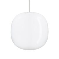 Superkube 200P Pendelleuchte Opal mit Weiß Kabel