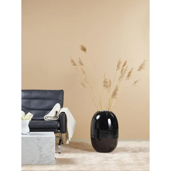 Super Vase 50 cm Black/ Opal