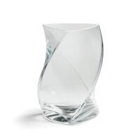 Twister Vase 24 cm Clear