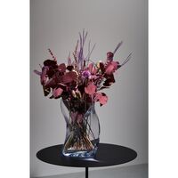 Twister Vase 24 cm Clear