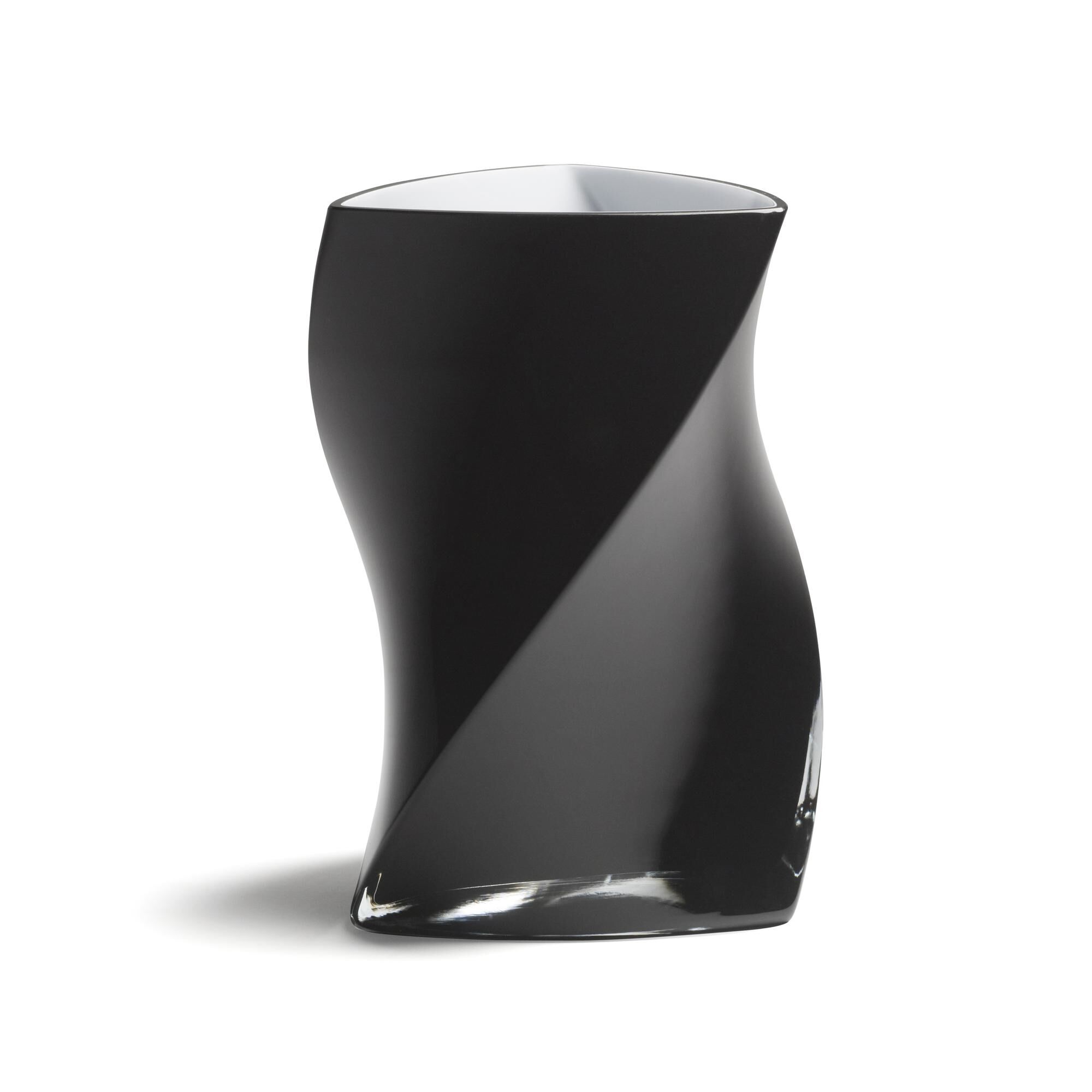Twister Vase 24 cm Sort