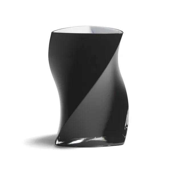 Twister Vase 24 cm Black