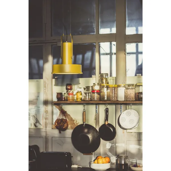 Arne Domus Hanglamp Wit