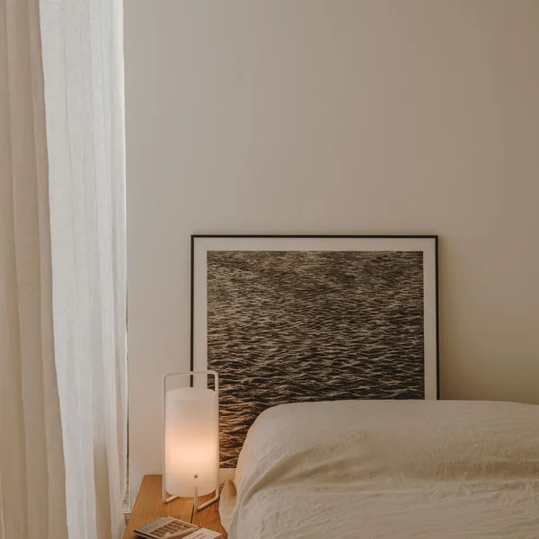 Asa Bordlampe Hvid