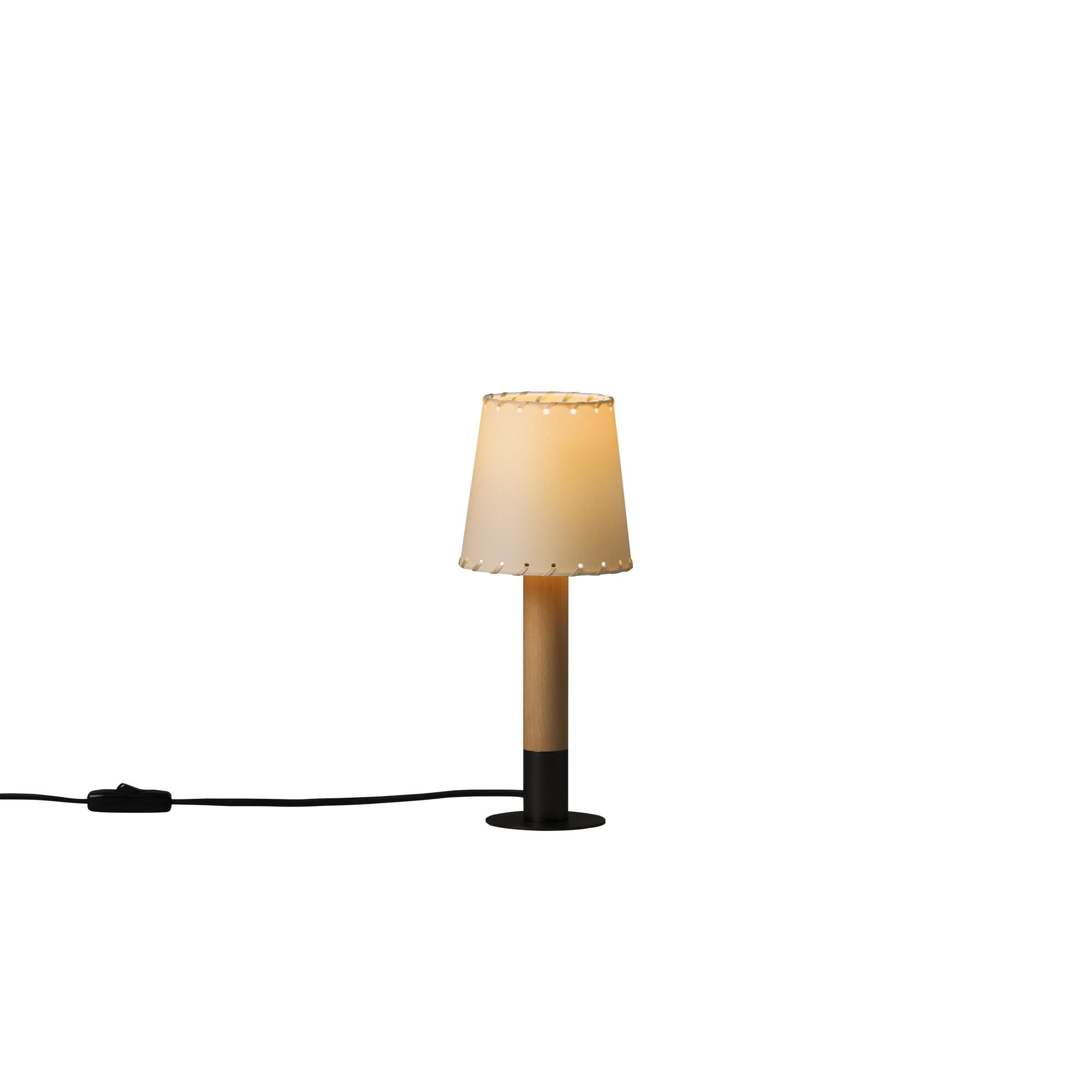 Básica Mínima Bordlampe Beige/Birk/Bronze