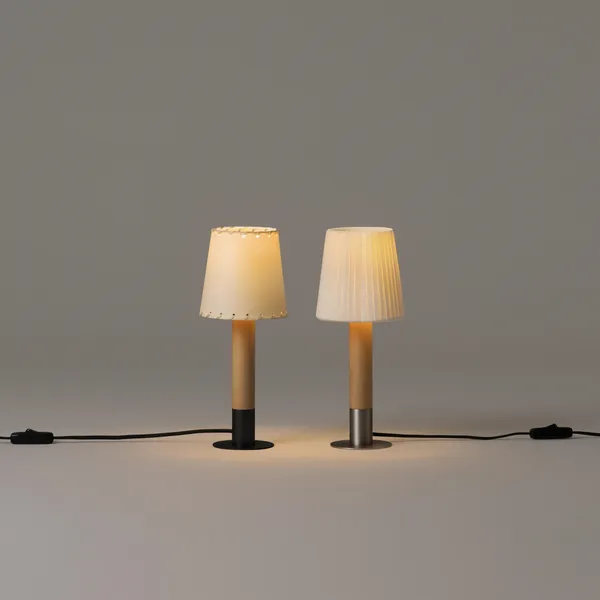 Basics Minimal Table Lamp Beige/ Birch/ Bronze