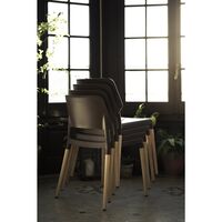 Belloch Dining Chair Black Natural