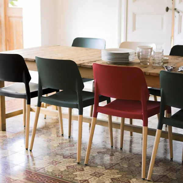 Belloch Dining Chair Black Natural
