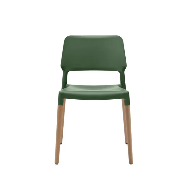 Belloch Dining Chair Green Natural