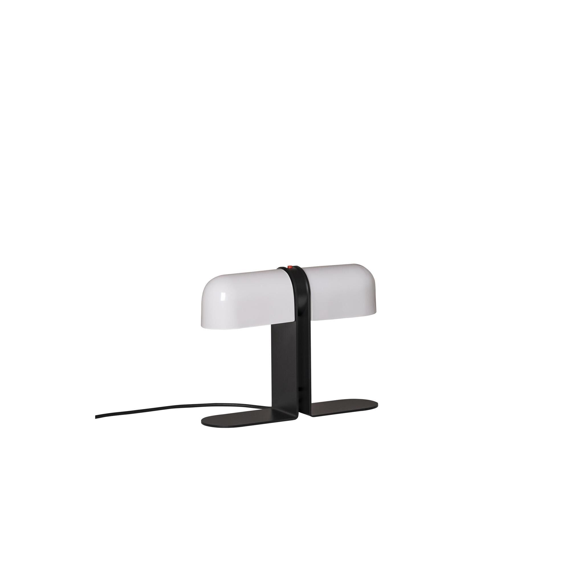 Duo Bordslampa Genomskinlig Vit