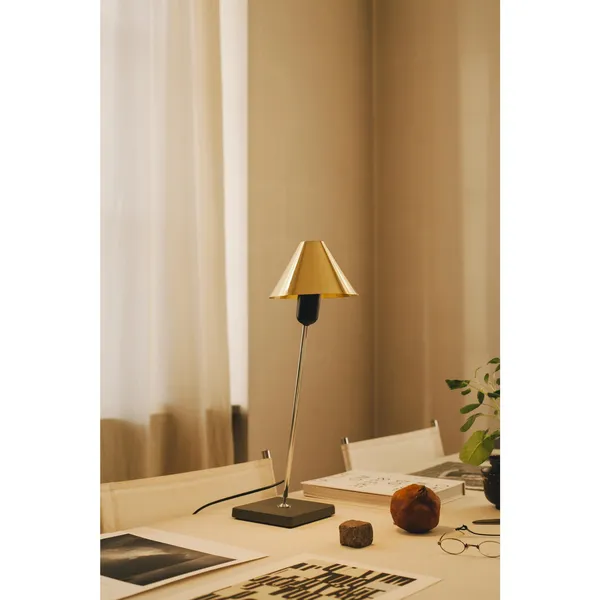 Gira Table Lamp Aluminum Natural