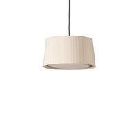 GT6 Pendant Natural/Rosette Nickel/ Cord Black