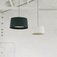 GT6 Pendant Natural/Rosette Nickel/ Cord Black