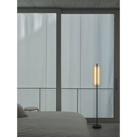 Lámina 45 Floor Lamp White/ Black