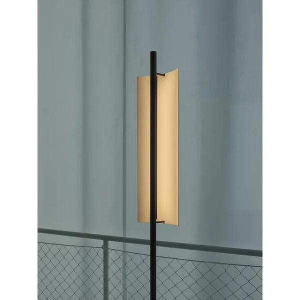 Lámina 45 Floor Lamp White/ Black