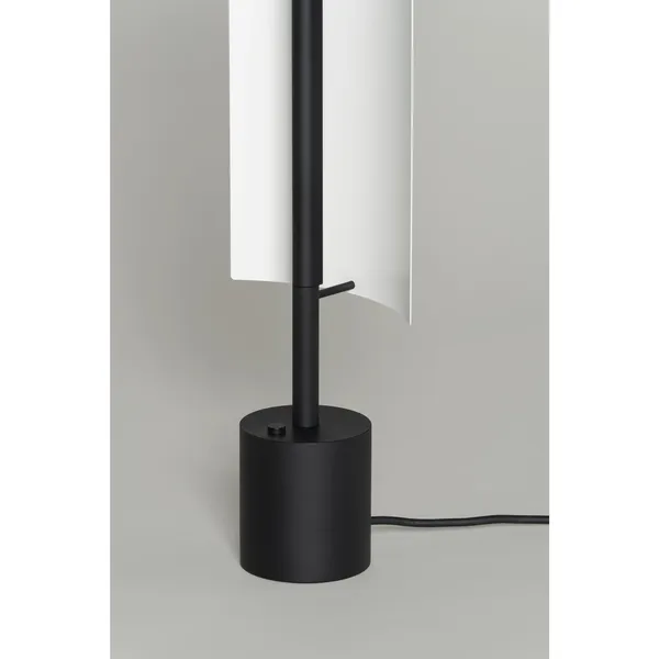 Lámina 45 Bordlampe Hvit/ Sort