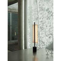 Lámina 45 Bordlampe Hvit/ Sort