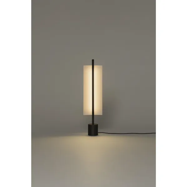 Lámina 45 Bordlampe Hvit/ Sort