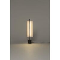 Lámina 45 Bordlampe Hvit/ Sort