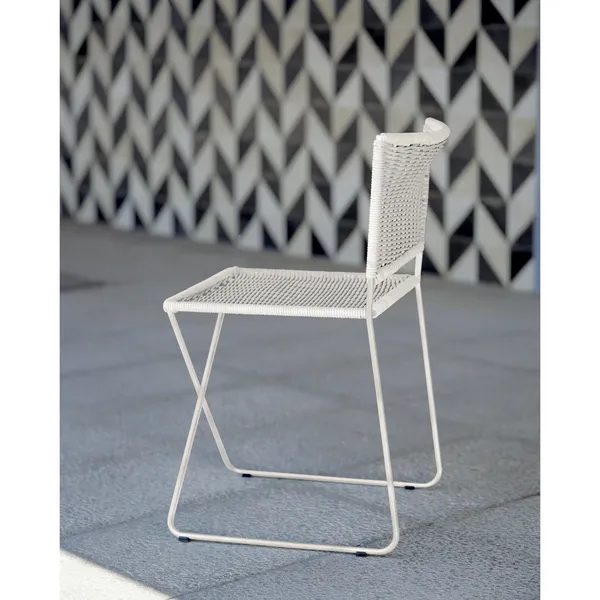 Ramón Chair Buitenstoel Naturel Wit