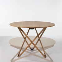 Subeybaja Raise/Lower Table Oak Natural