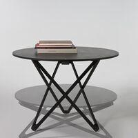Subeybaja Raise/Lower Table Oak Black