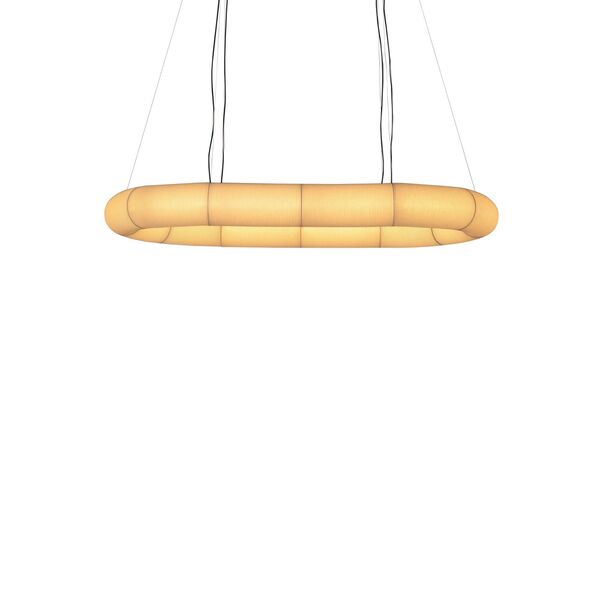 Tekiò Oval P12 Pendelleuchte Weiß