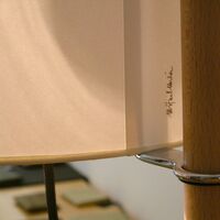 TMM Stehlampe Weiß Buche