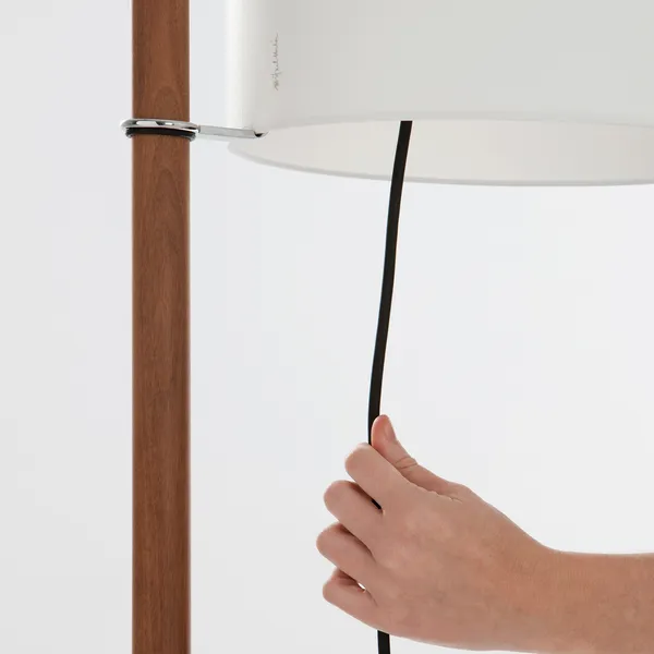 TMM Stehlampe Weiß Kirsche