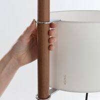 TMM Stehlampe Weiß Kirsche