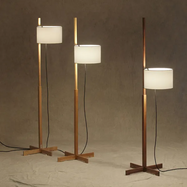 TMM Stehlampe Weiß Kirsche