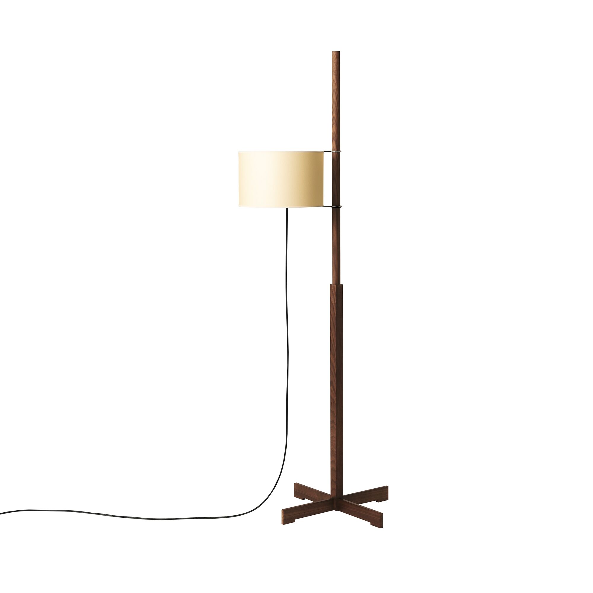 TMM Golvlampa Beige Valn&ouml;t
