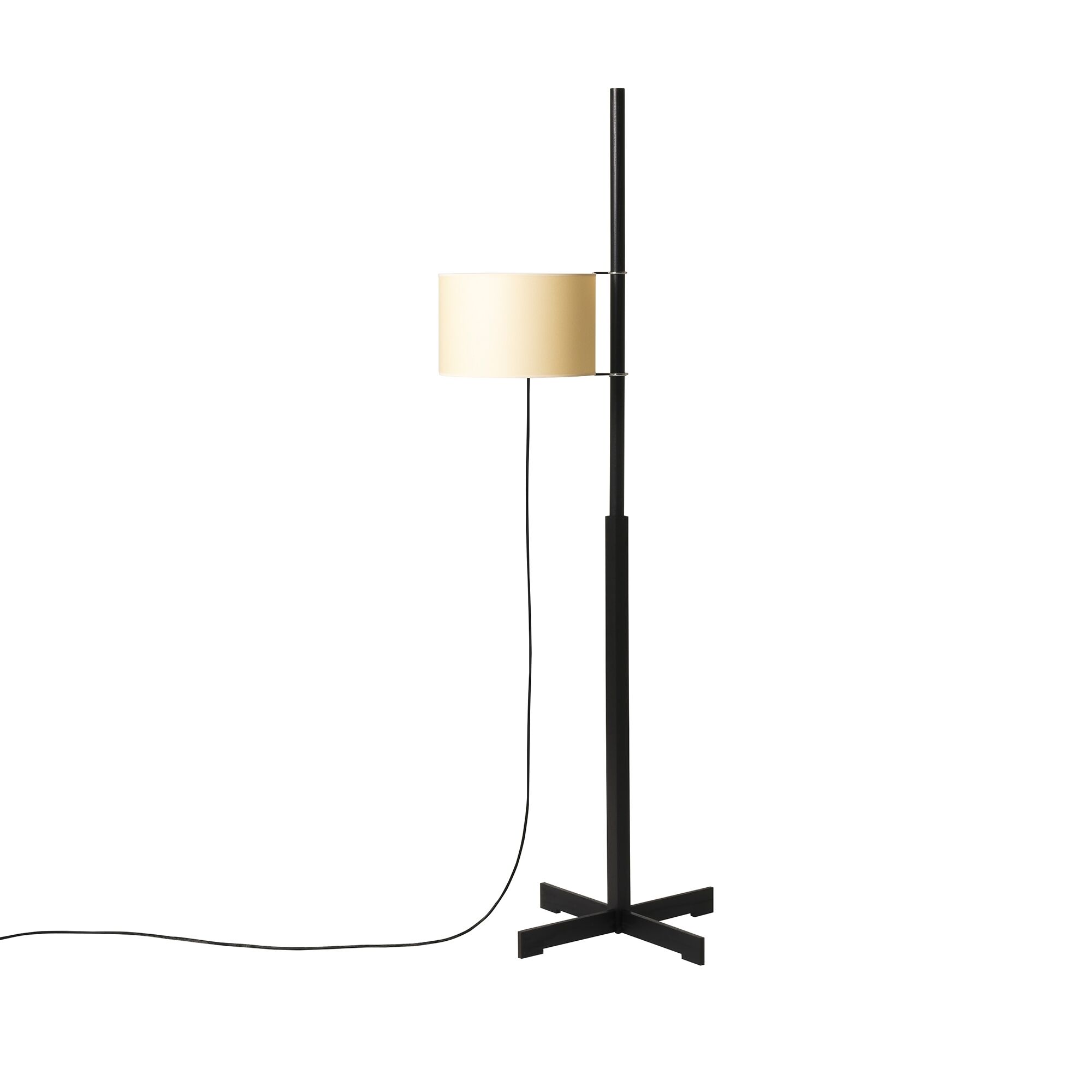TMM Golvlampa Beige Svart