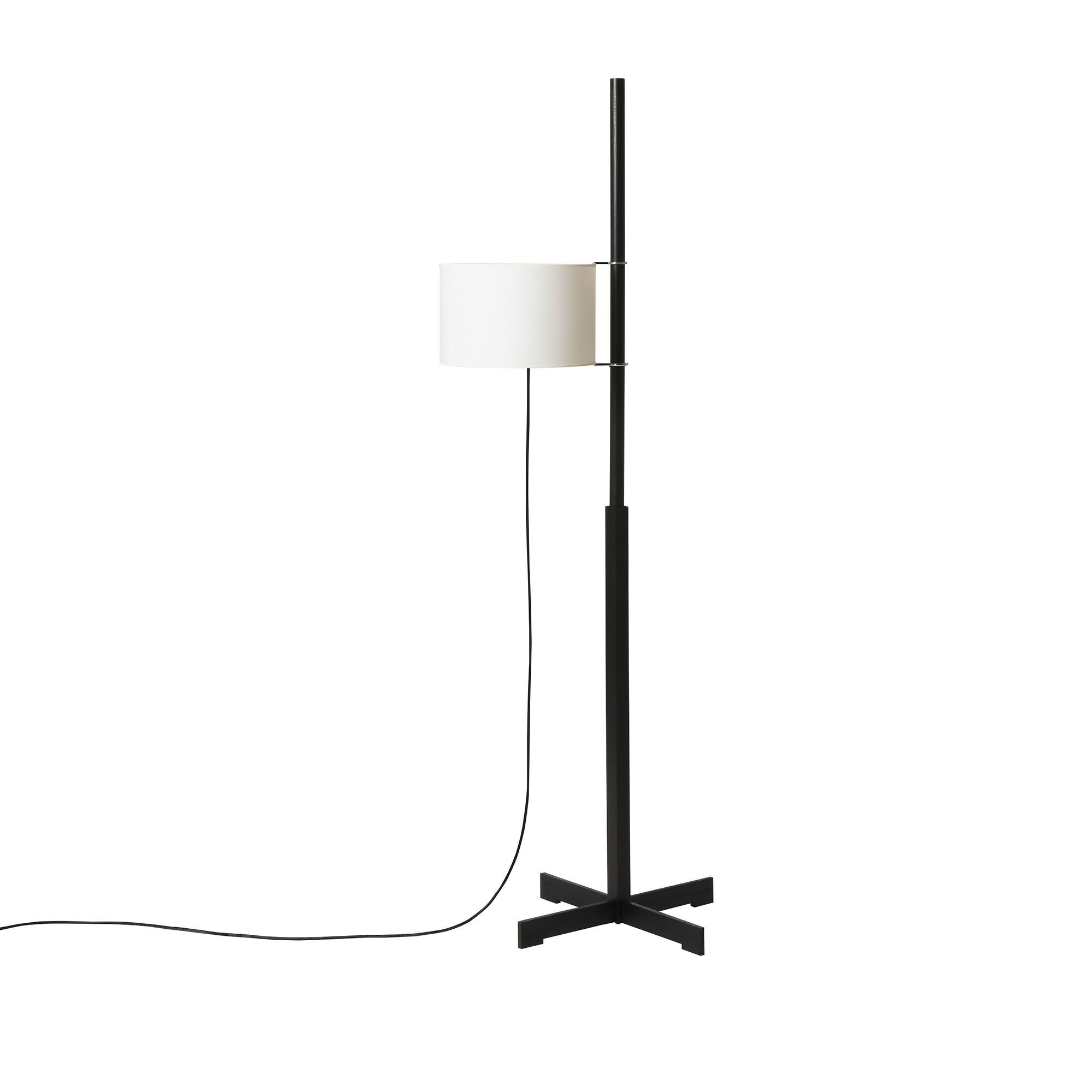 TMM Golvlampa Vit Svart
