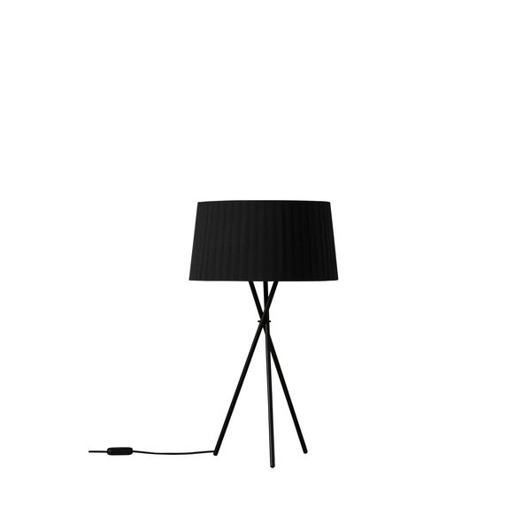 Tripod G6 Lampada Da Tavolo Nera