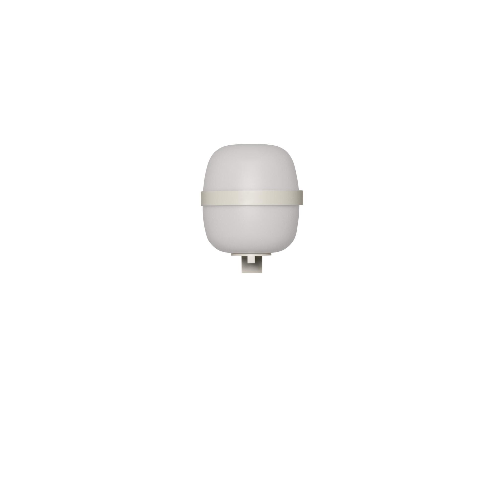 Wally Cesta V&auml;gglampa Vit/ Gr&aring;