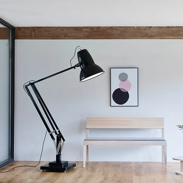 Original 1227 Giant Gulvlampe Jet Black - Mat Finish