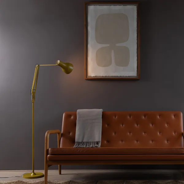 Type 75 Floor Lamp + Margaret Howell Yellow Ochre