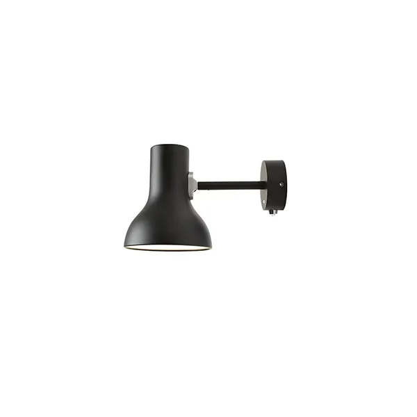 Type 75 Mini Væglampe Jet Black