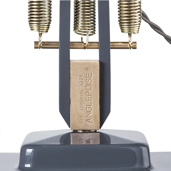 Original 1227 Brass Table Lamp Elephant Grey
