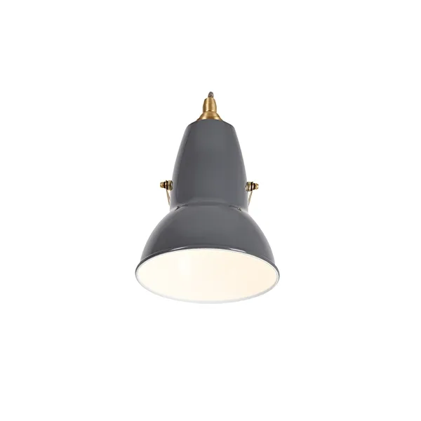 Original 1227 Messing Wandlamp Elephant Grey