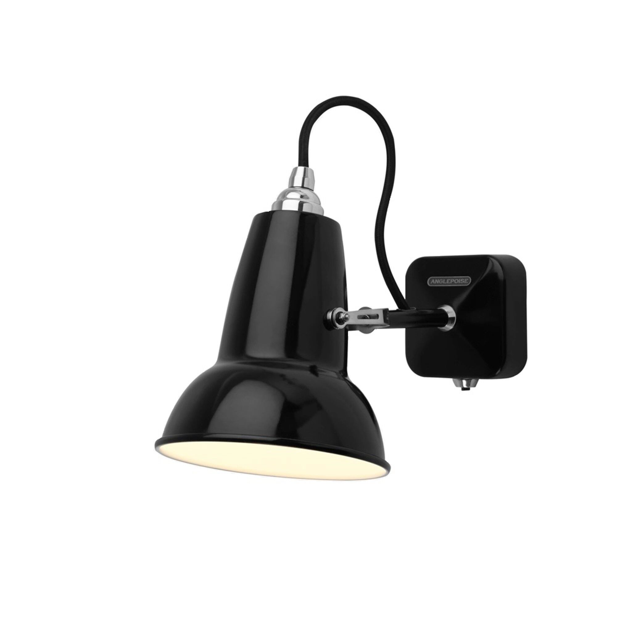 Original 1227™ Mini Wandleuchte Pechschwarz