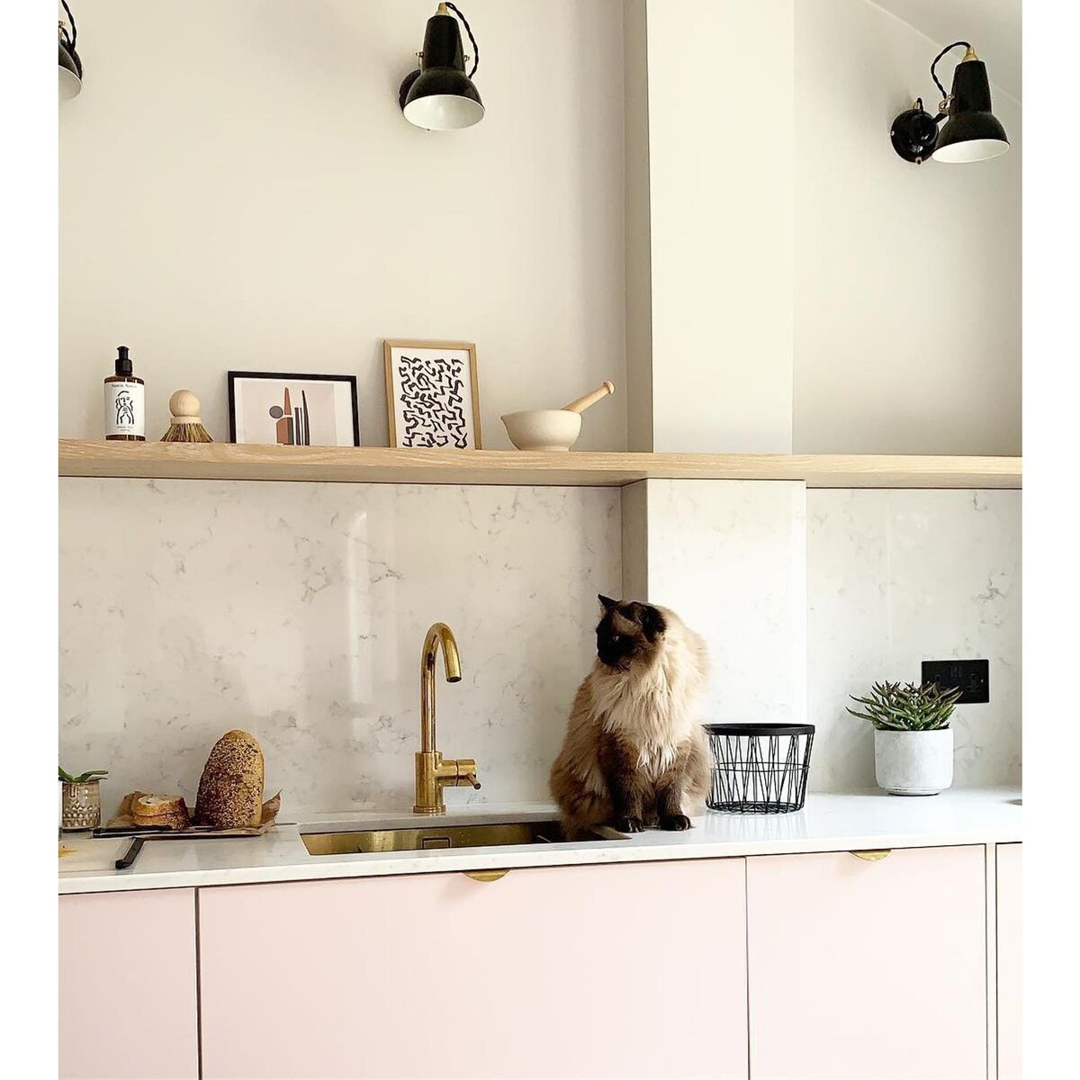 Original 1227™ Mini Vegglampe Dove Grey
