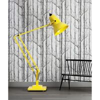 Original 1227 Giant Lampada Da Terra Giallo Cedro
