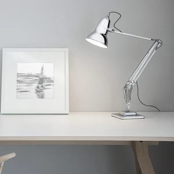 Original 1227 Table Lamp Linen White