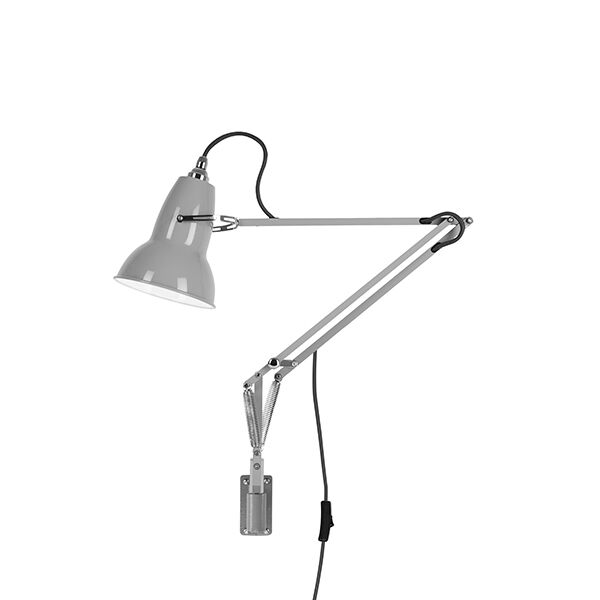 Original 1227 Lampa med V&auml;ggf&auml;ste Duvgr&aring;