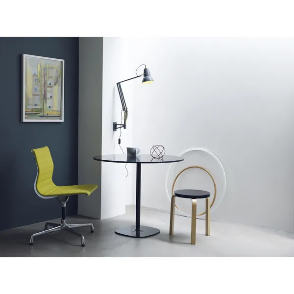 Original 1227 Lamp with Wall Bracket Dove Grey
