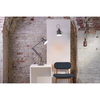 Original 1227 Wandlamp Messing/ Inkt Blauw